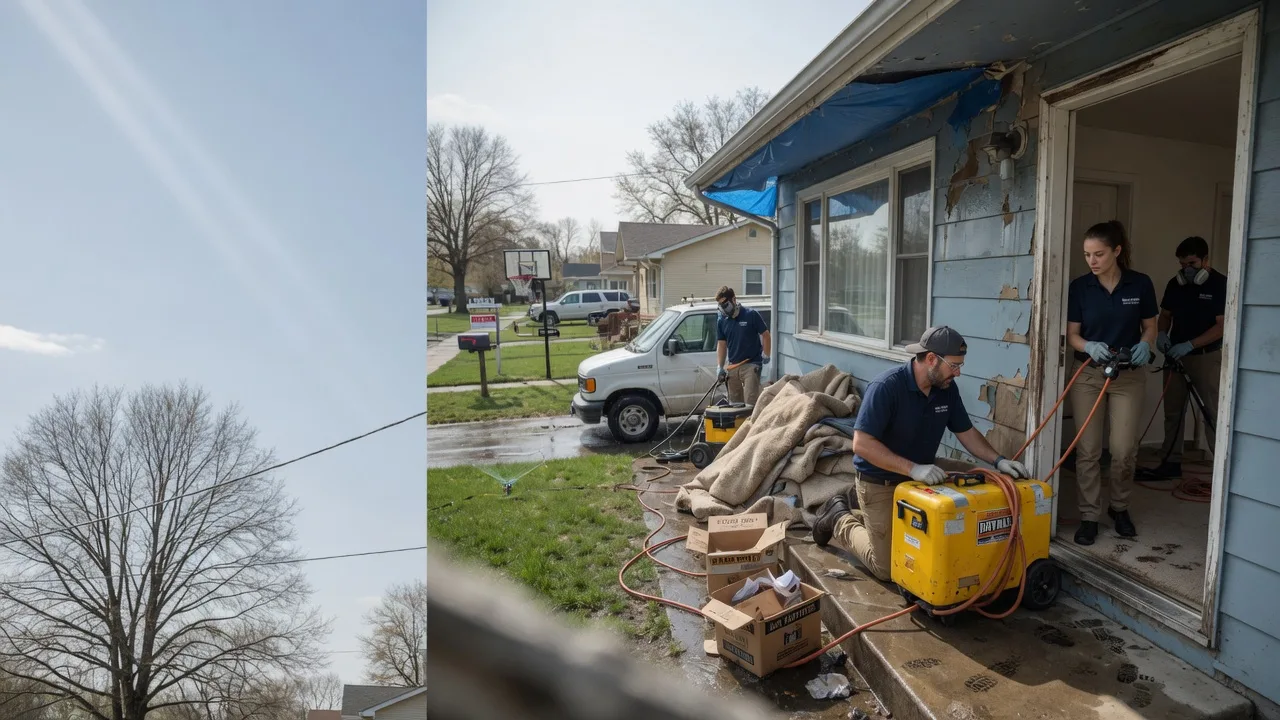 Basement Flood Cleanup in Vining, IA near me